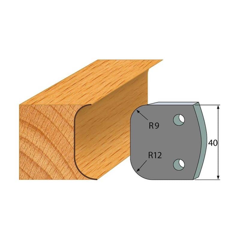 IGM-profil nr. 050 - 2 stk. sponbegrensere 40x4 mm SP