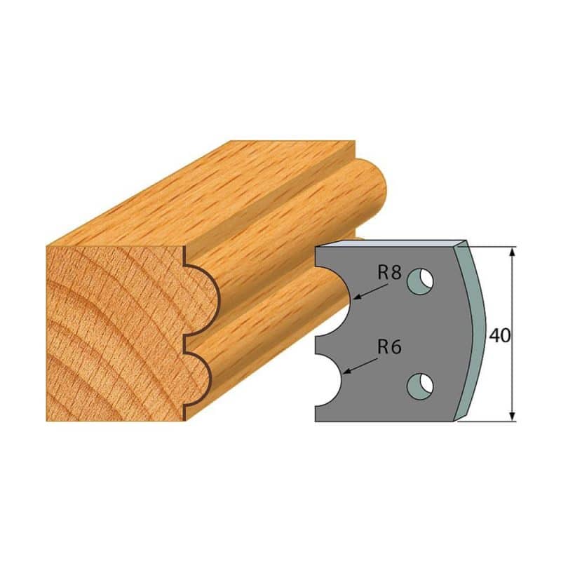 IGM-profil nr. 051 - 2 stk. sponbegrensere 40x4 mm SP