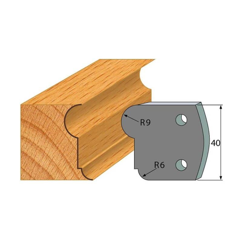 IGM-profil nr. 055 - 2 stk. sponbegrensere 40x4 mm SP