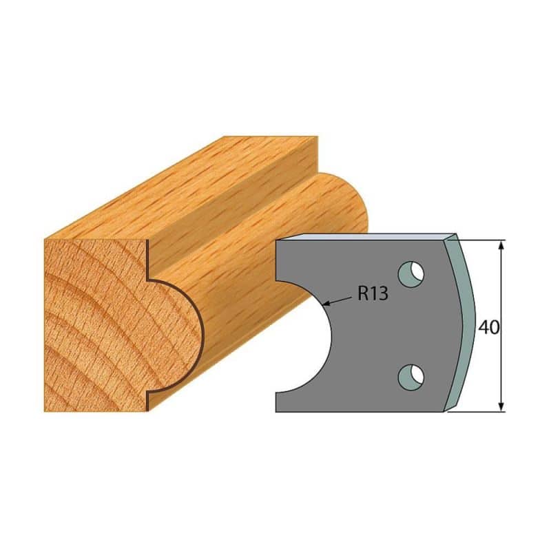 IGM-profil nr. 119 - 2 stk. sponbegrensere 40x4 mm SP