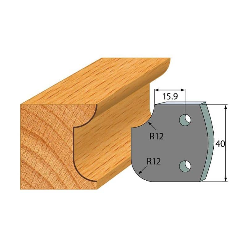IGM-profil nr. 176 - 2 stk. sponbegrensere 40x4 mm SP