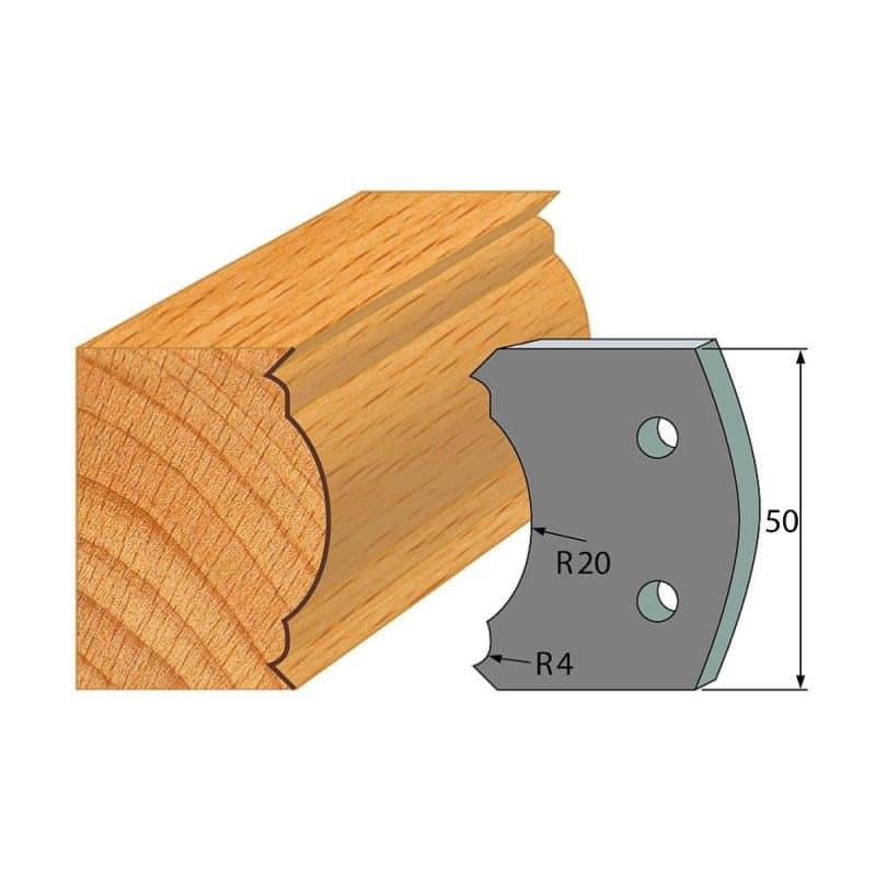 IGM-profil nr. 507 - 2 stk. sponbegrensere 50x4 mm SP