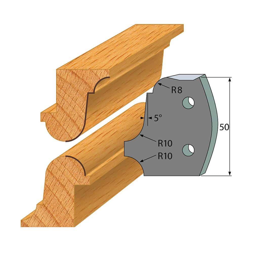 IGM-profil nr. 557 - 2 stk. sponbegrensere 50x4 mm SP