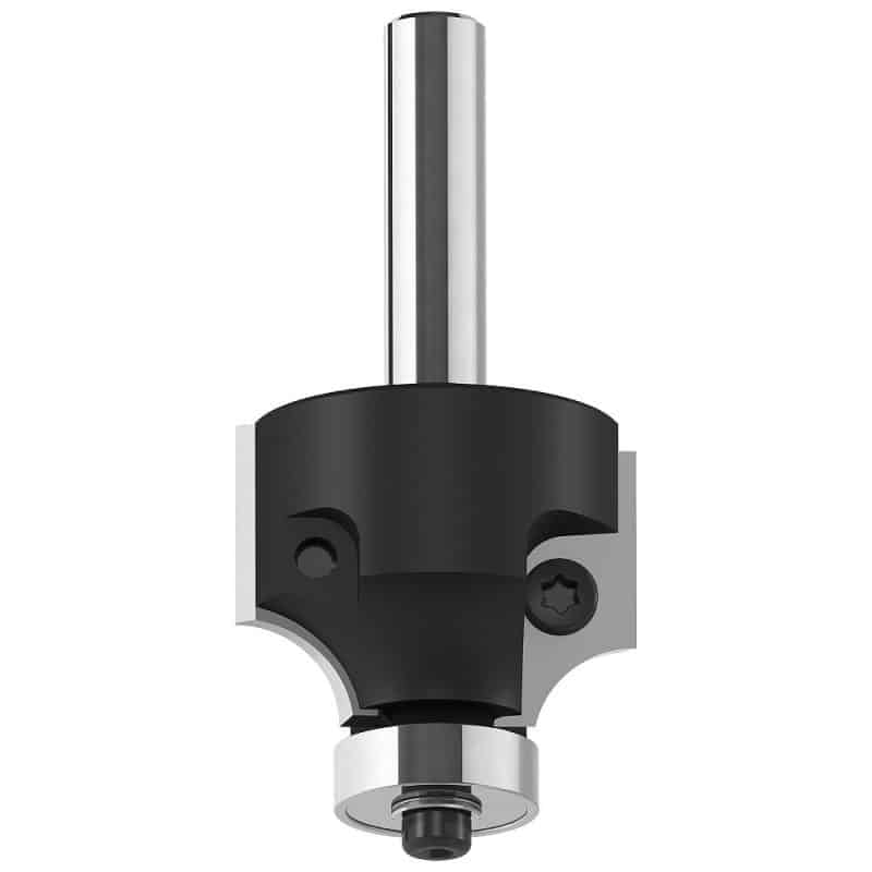 IGM F061 Roundover freser TC Kniver - R5 D28,8x19,5 L64 S=8
