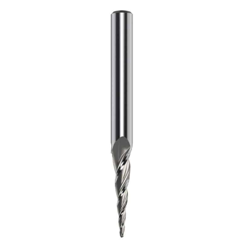 IGM F152 konisk Spiralfres HWM - D0,8x25 R0,4 A5,5° L70 S=6 Z3