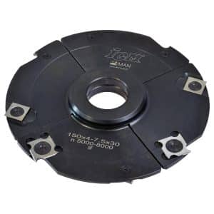 IGM F602 Justerbart rilleskærehode MAN - D150x4-7,5 d30 Z4+4 STEEL