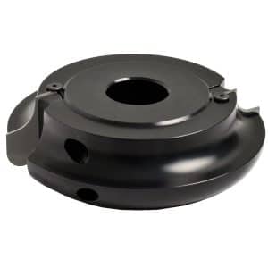 IGM F612 Multiradius Roundover-kutterhode R10 MAN - D130x35 d30 Z2 ALU