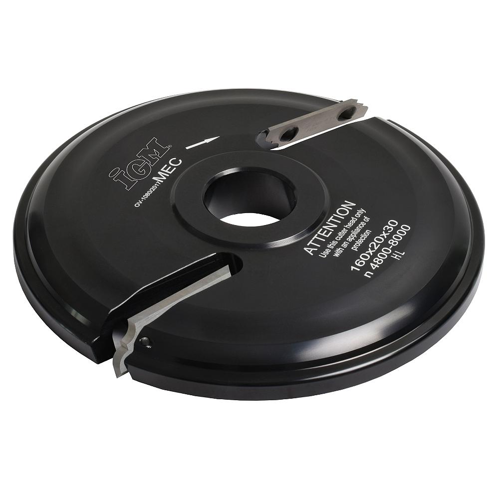 IGM F631 Hevet panelskjærehode MEC - Profil A, D160x20 d30 Z2 Top ALU