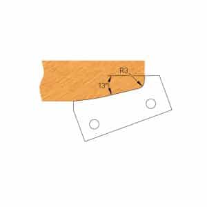 Profilkniv for bits - F635