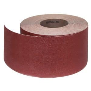 Slipeduk, bakside 100 mm x 25 m standard - 180G