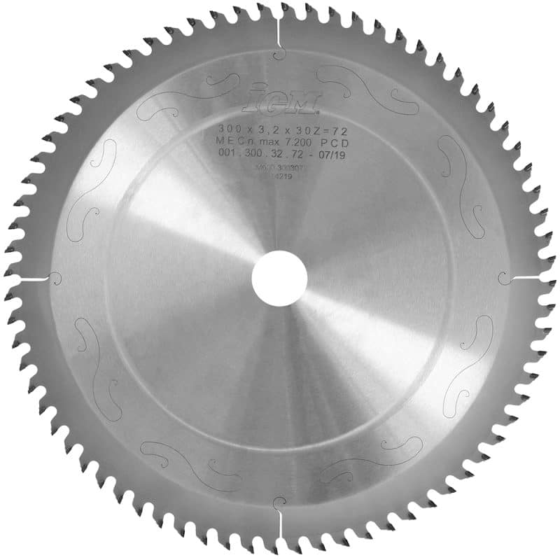 IGM Diamantsagblad for laminerte sponplater og DTD - D300x3,2 d30 Z72 H.4