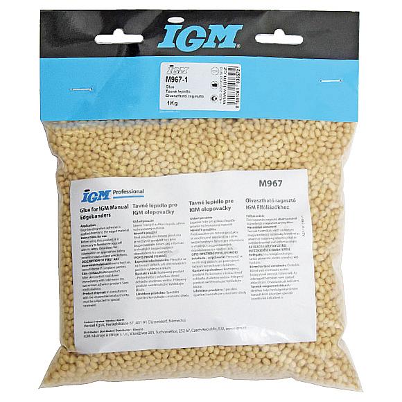 Lim for IGM manuelle kantlimer - 1 kg pakke