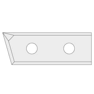 IGM Reversible Knife Z2 bevel 35° - 49,6x12x1,5 UNI