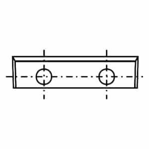 IGM vendbar kniv HWM - 28x7x1,5 UNI