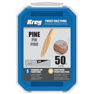 Kreg Standard Pocket-Hole Plugs - furu, 50 stk