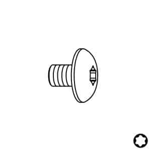 Skrue - M4x6 D9 Torx15