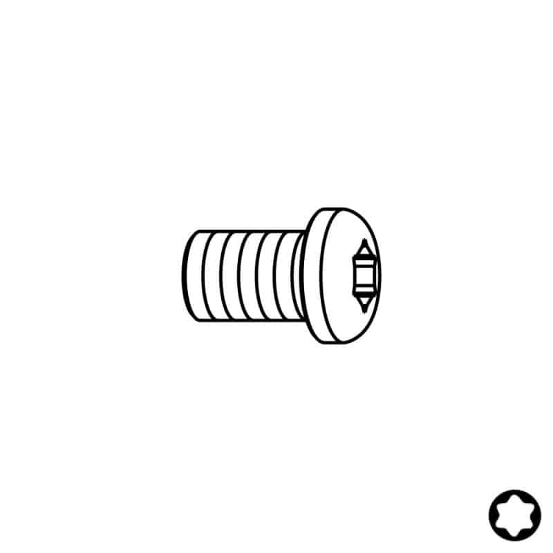 Skrue TCPTI - M3x4x5,7 D4,6 IGM
