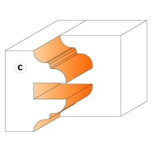 CMT Kniv til C694015 - Knivpar C1 25x29,8x2 mm