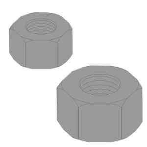 Spindelmutter - M12x1,25 gjenger