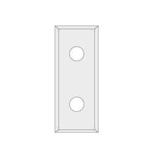 IGM N012 Vendbar kniv HWM Z4 - 39,5x12x1,5 LaminoMDF