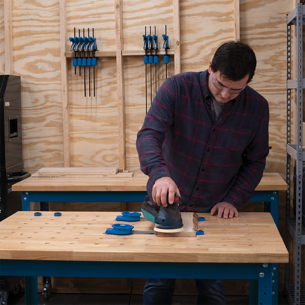 Kreg benkplate i hardt tre med hundehull - 610 mm x 813 mm - Bilde 5