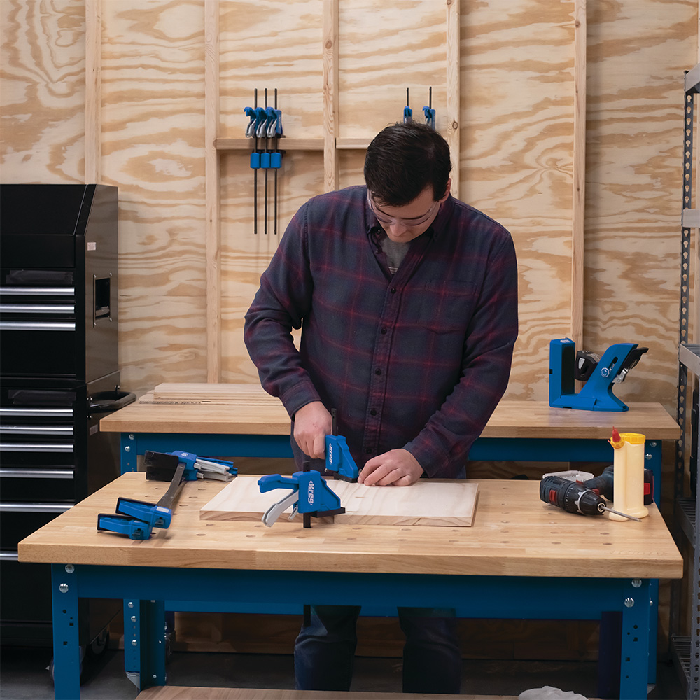 Kreg benkplate i hardt tre med hundehull - 813 mm x 1219 mm - Bilde 4