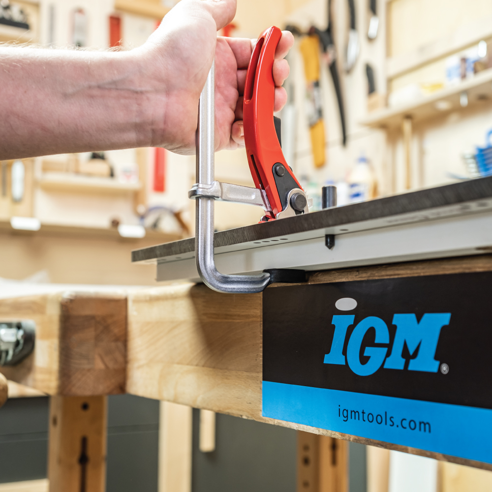 IGM smidd hurtigkoblingsklemme - 160 x 80 mm - Bilde 7