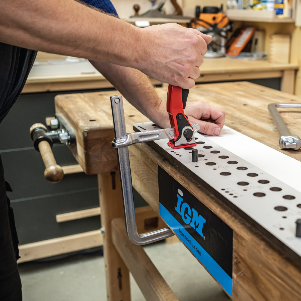 IGM smidd hurtigkoblingsklemme - 200 x 100 mm - Bilde 6