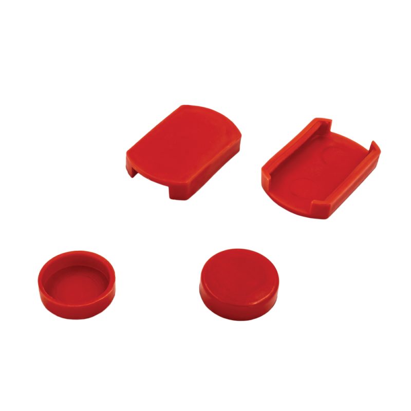 IGM plastputer for F-klemmer - store, 4 stk - Bilde 2