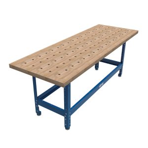 Kreg Universalbenk med hardtreplate med hundehull - 610 mm x 1727 mm