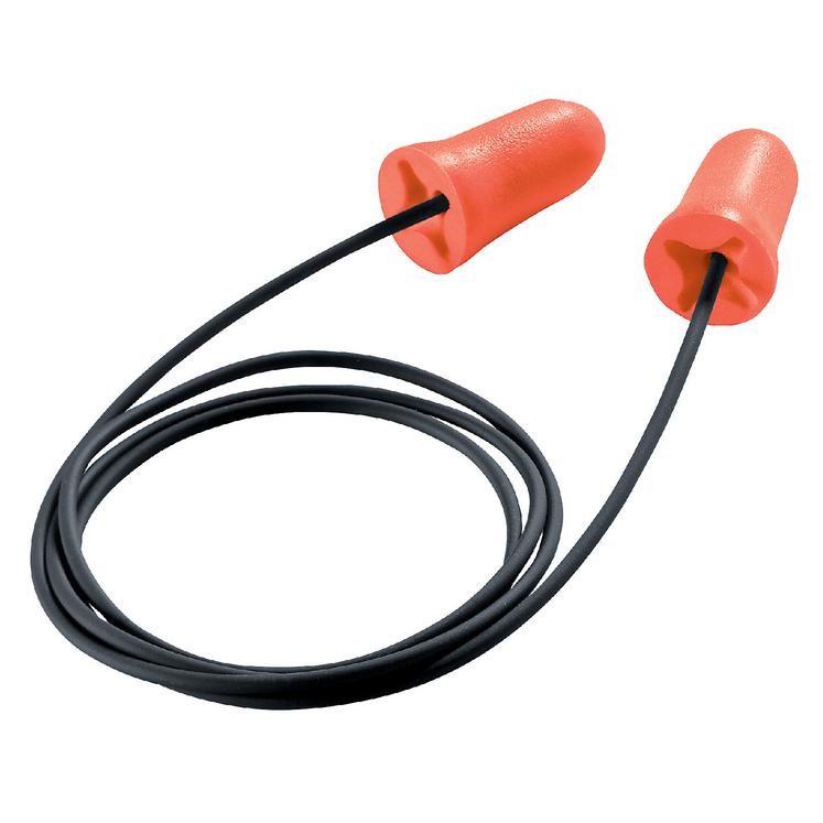 Uvex Com4-fit Airplug, 10 par, lys oransje - Bilde 2