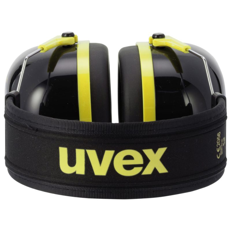 Uvex K2 Øreklokker, 32dB, svart-gul - Bilde 3