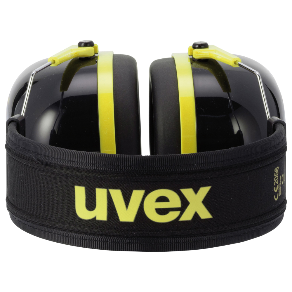 Uvex K2 Øreklokker, 32dB, svart-gul - Bilde 3