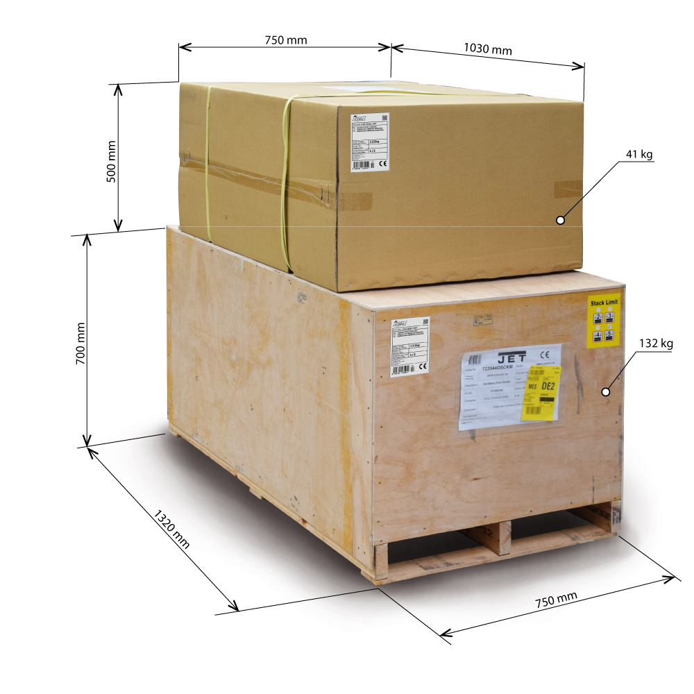 JET JWDS-2244 Oscillerende valsepusser - Bilde 14