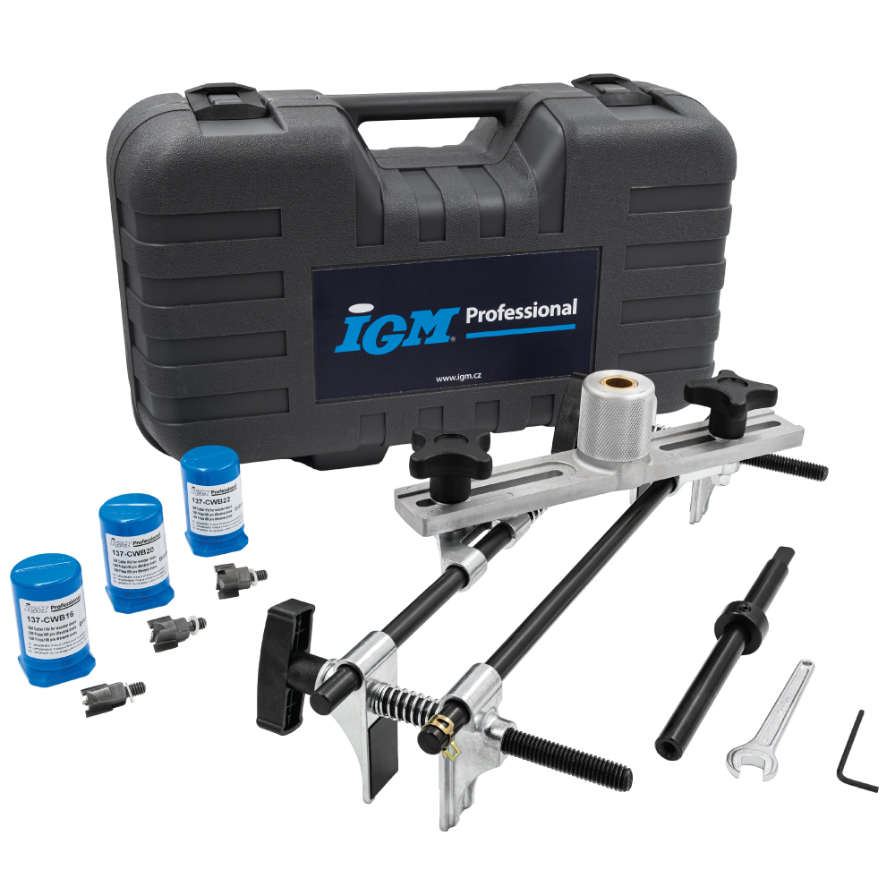 IGM-innstikksjigg for klassiske falsede dører - Bilde 6