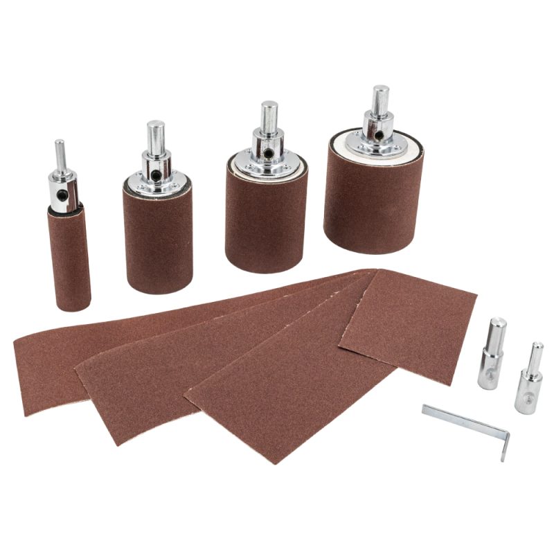 IGM Trommelslipersett 4 stk - D25 mm, 53 mm, 63,5 mm, 75 mm - Bilde 3