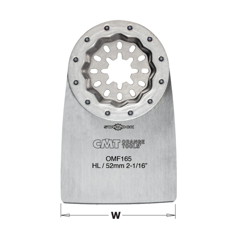 CMT Starlock fleksibelt skrapeblad HL for alle materialer - 52 mm - Bilde 2
