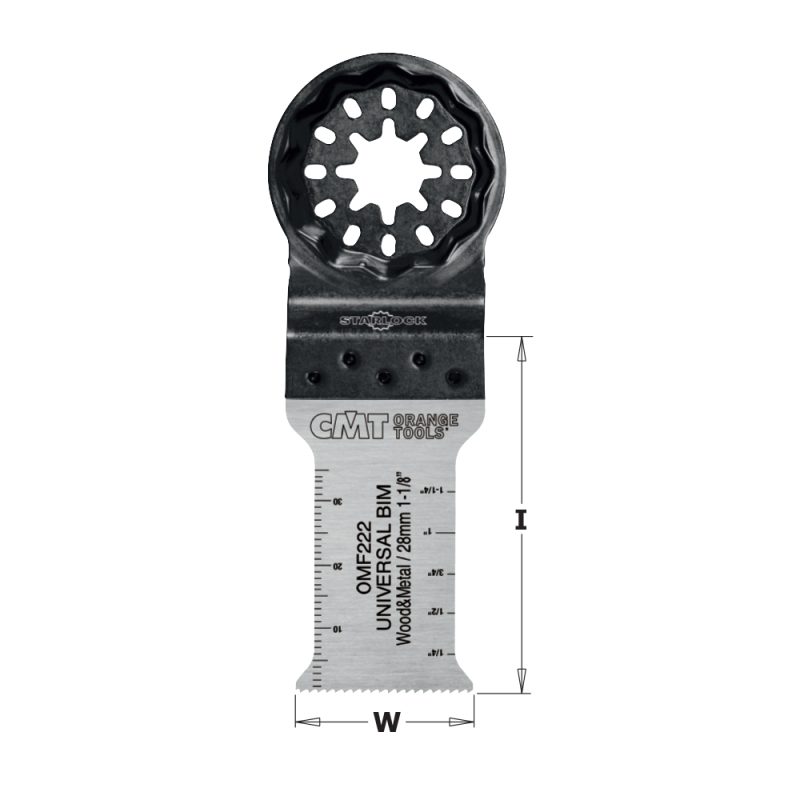 CMT Starlock Dykk- og planskåret BIM for tre og metall, lang levetid - 28 mm - Bilde 2