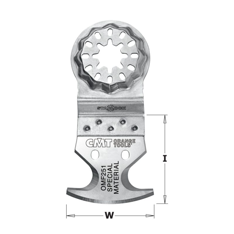 CMT Starlock Multi-Kniv med tre skjæreflater HCS - 41 mm - Bilde 2