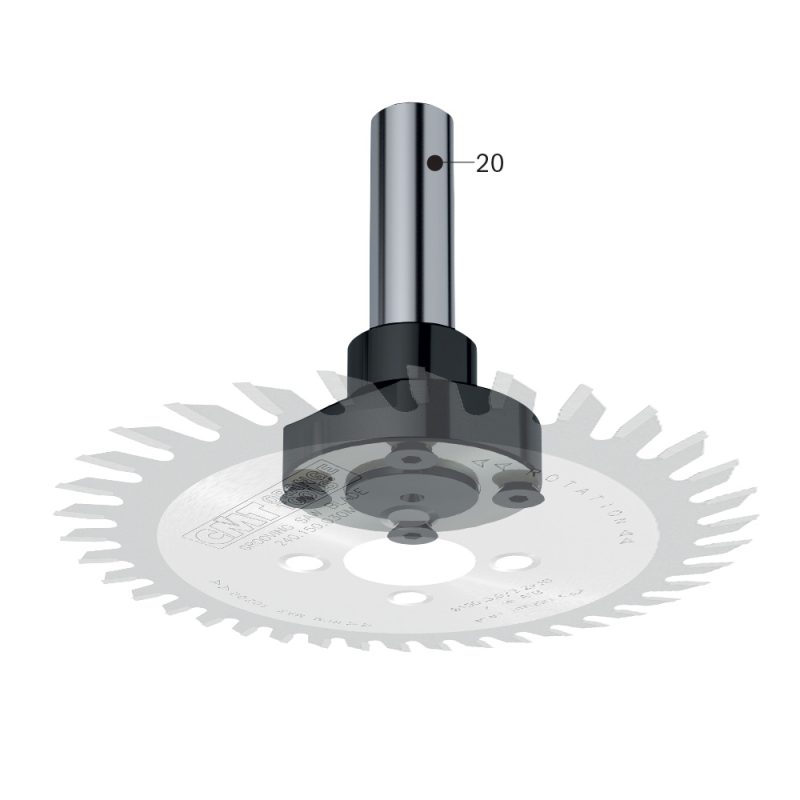 CMT rilleskjærsagblad for CNC - D150x3 d30 Z36 HW - Bilde 3
