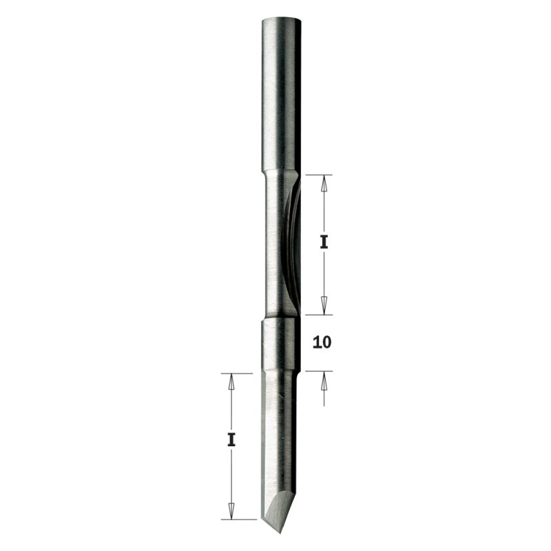 CMT C916 Panel pilotbit - D8x19 L63,7 S=8 Z1 HW - Bilde 3