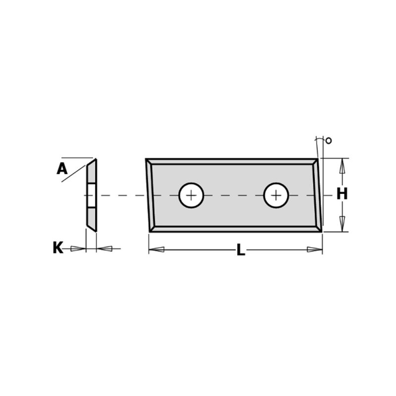 Kniv - 31,5x9x1,5 mm for C66439511 - Bilde 2