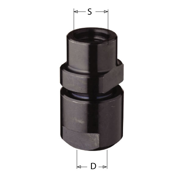 Collet Chuck - S=M10 for D=6-6,35-8-9,5 mm - Bilde 2