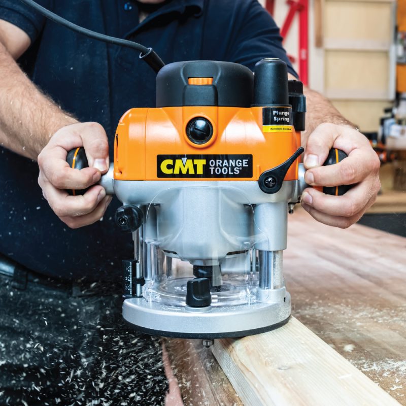 CMT 7E fres 2400 W, 8 og 12 mm krage - Bilde 7