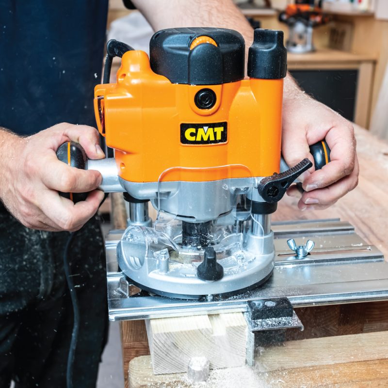 CMT 8E Fres 1000 W, spennhylse 8 og 12 mm - Bilde 7