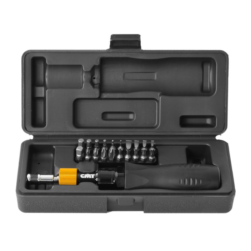 CMT justerbar momentskrutrekker, sett med 1-6 Nm - Bilde 2