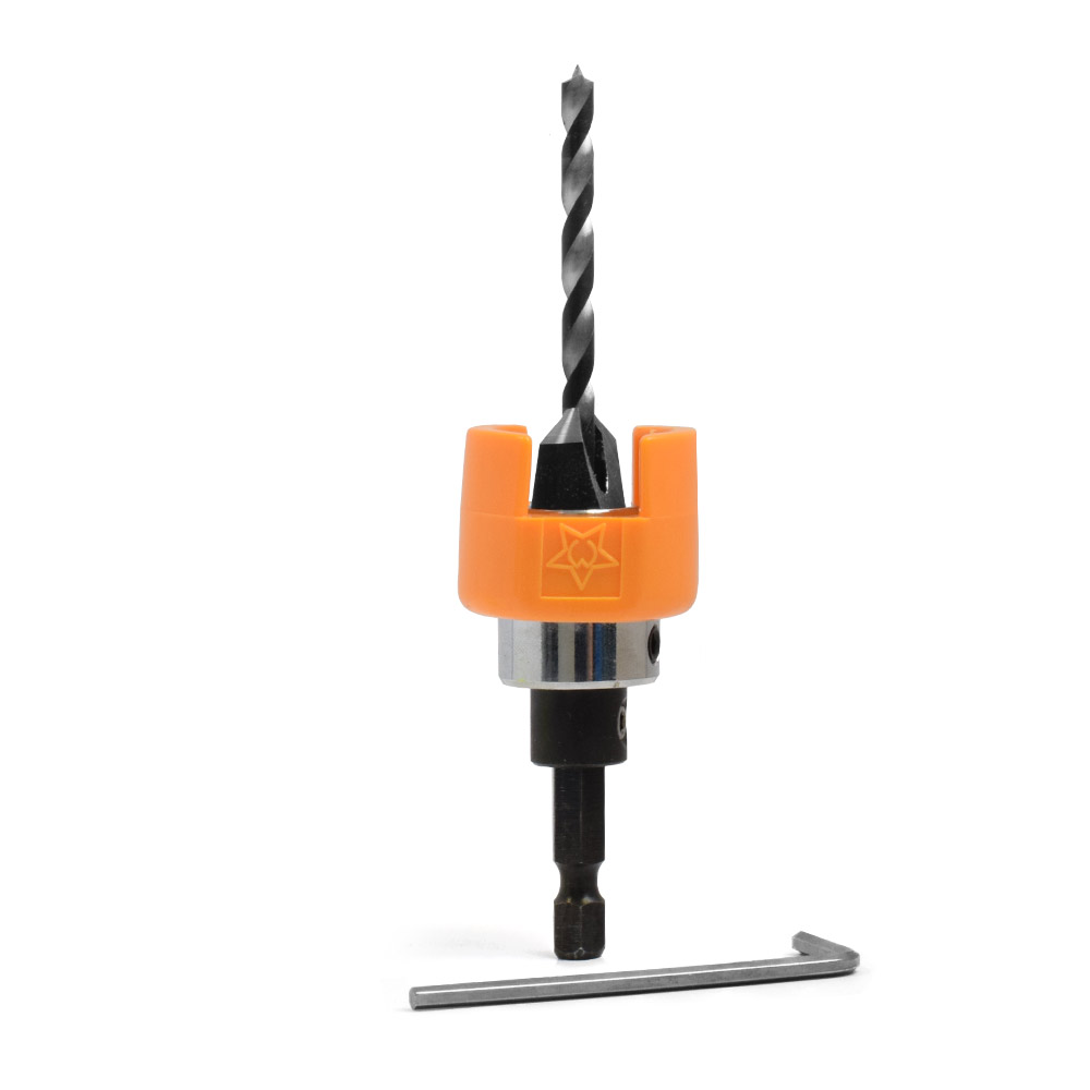 IGM Patio Wood & Metall Försänkare med borr HSS- D4-12 for screw 4 - Bilde 2