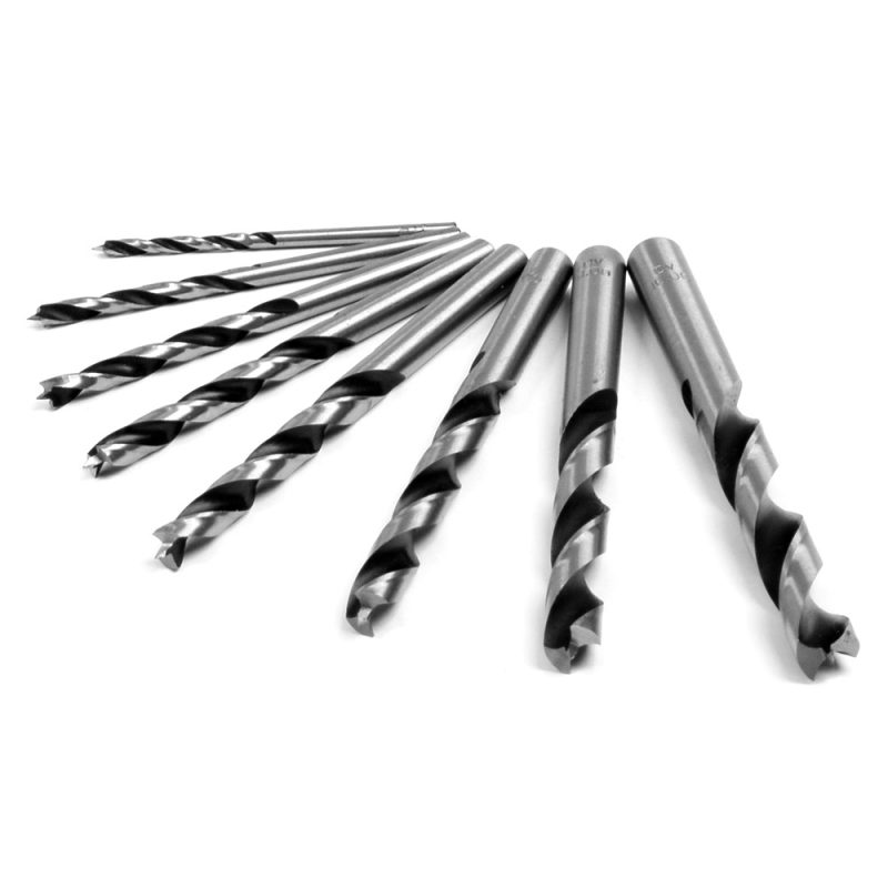 IGM Trä Spiralborr set, 8 delar - D3-4-5-6-7-8-9-10 - Bilde 2