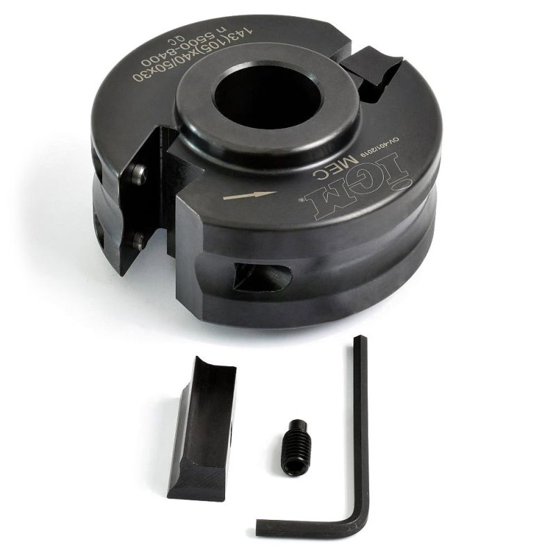 IGM Universal kutterhode MEC - D100x40-50 d30 ALU - Bilde 2