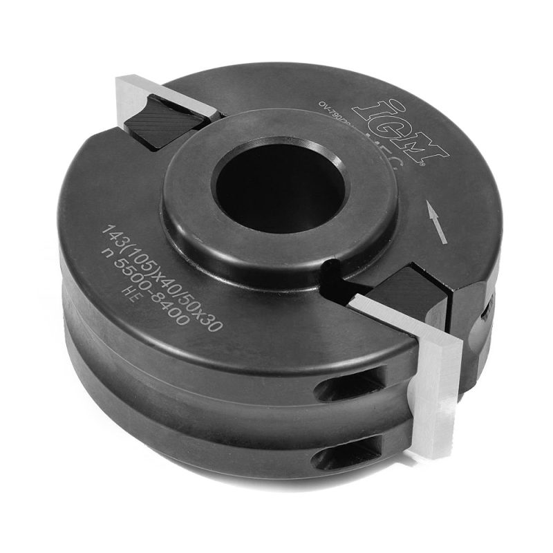 IGM Universal kutterhode MEC - D100x40-50 d30 ALU - Bilde 3